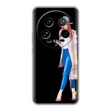Чехол с картинкой Модные Девчонки Xiaomi 14 Ultra – Девушка со смартфоном