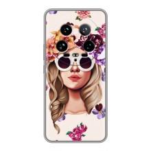 Чехол с картинкой Модные Девчонки Xiaomi 14 Ultra – Девушка в очках