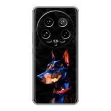 Бампер для Xiaomi 14 Ultra з картинкою "Песики" (Собака Мопсік)