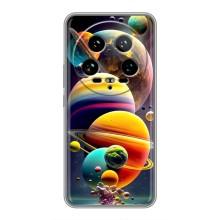 Чехол (ТПУ) с планетами на Xiaomi 14 Ultra – Солнечна система