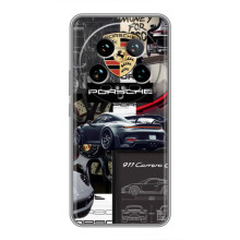 Чохол з авто Порше для Xiaomi 14 Ultra – Колаж Порше