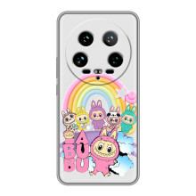 Чехол с Лабубу на Xiaomi 14 Ultra – Фон Лабубу