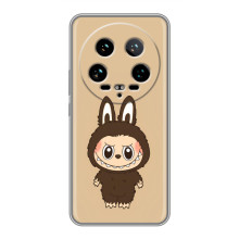 Чехол с Лабубу на Xiaomi 14 Ultra – Коричневый Лабубу