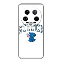 Чехол с принтом Стич на Xiaomi 14 Ultra – Стич лого