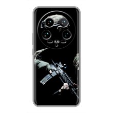 Чехол с украинским воином на Xiaomi 14 Ultra – Украинский снайпер