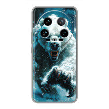 Чехол с картинкой «Хищники» для Xiaomi 14 Ultra – Медведь