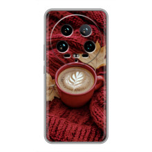 Чехол с уникальным дизайном «Осень с кофе» для Xiaomi 14 Ultra – Кофе на пледе
