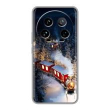 Силіконовий бампер на різдво для Xiaomi 14 Ultra (Потяг)