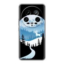 Силіконовий бампер на різдво для Xiaomi 14 Ultra (Різдвяний Олень)