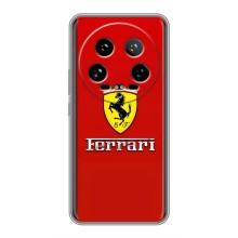 Силиконовый бампер с картинкой машины на Xiaomi 14 Ultra – Ferrari Logo