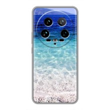 Силиконовый чехол с КАРТИНКАМИ лето для Xiaomi 14 Ultra (AlphaPrint) (Море)