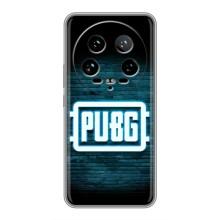 Чехол (TPU) с картинкой "Лого Пабг" на 14 Ультра (Лого PUBG)