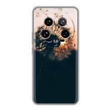 Силиконовый Чехол с одуванчиками на Xiaomi 14 Ultra – Красивый одуванчик