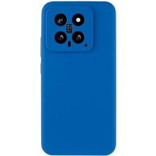 Чохол Silicone Cover Lakshmi Full Camera (AA) для Xiaomi 14 – Синій