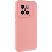 Чохол Silicone Cover Lakshmi Full Camera (AA) для Xiaomi 14 – Рожевий