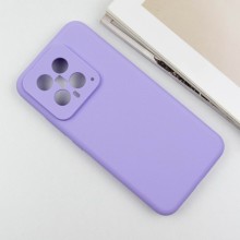 Чохол Silicone Cover Lakshmi Full Camera (AA) для Xiaomi 14 – Бузковий