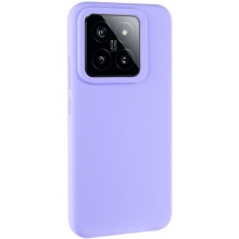 Чохол Silicone Cover Lakshmi (AAA) для Xiaomi 14 – Бузковий