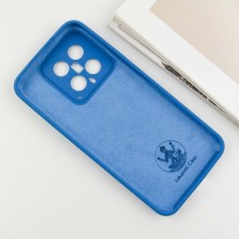 Чохол Silicone Cover Lakshmi Full Camera (AA) для Xiaomi 14 – Синій