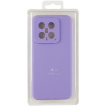 Чохол Silicone Cover Lakshmi Full Camera (AA) для Xiaomi 14 – Бузковий