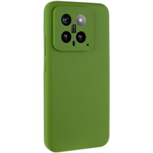 Чохол Silicone Cover Lakshmi Full Camera (AA) для Xiaomi 14 – Зелений