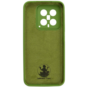 Чехол Silicone Cover Ummi Lakshmi Full Camera (AA) для Xiaomi 14 – Зеленый