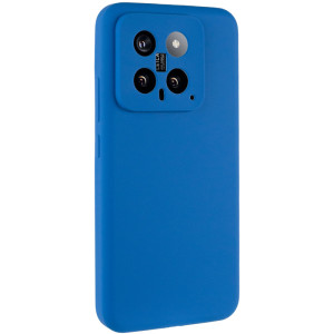 Чехол Silicone Cover Ummi Lakshmi Full Camera (AA) для Xiaomi 14 – Синий