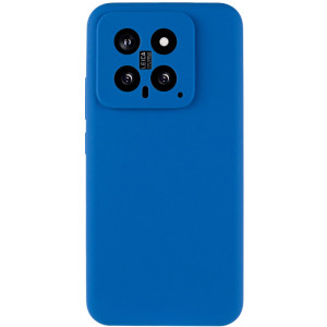 Чехол Silicone Cover Ummi Lakshmi Full Camera (AA) для Xiaomi 14 – Синий