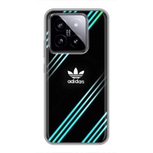 Чохли Адидас для Xiaomi 14 (AlphaPrint) (Адідас з полосами)