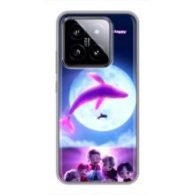 Чехлы BTS для Xiaomi 14 (AlphaPrint) – КИТ BTS