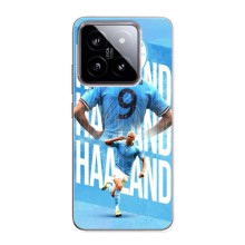 Чехлы с принтом для Xiaomi 14 Футболист (Erling Haaland)