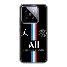 Чехлы PSG для Xiaomi 14 (AlphaPrint) (футболка ПСЖ)