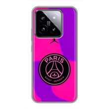 Чехлы PSG для Xiaomi 14 (AlphaPrint) (яркий ПСЖ)