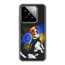 Чехлы с картинкой собаки Патрон для Xiaomi 14 (AlphaPrint) (Патрон собачка)