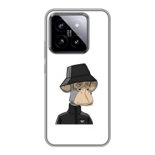 Чехлы с Обезьянами NFT для Xiaomi 14 (AlphaPrint) (обезьяна NFT Adidas)