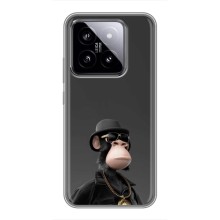 Чехлы с Обезьянами NFT для Xiaomi 14 (AlphaPrint) (Обезьяна NFT)