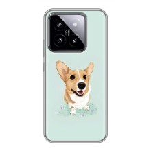 Чохли з собаками для Xiaomi 14 (VPrint) (Коргі)