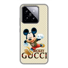 Чехол Disney Mouse Xiaomi 14 (PREMIUMPrint) (Mikki Gucci)