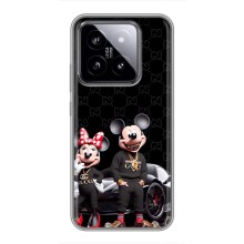 Чехол Disney Mouse Xiaomi 14 (PREMIUMPrint) (Семья Маусов)