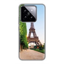 Чехол Эйфелева Башня для Xiaomi 14 - (AlphaPrint) (Дорога в Париж)