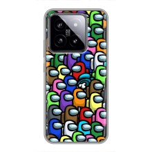 Чехол Амонг Ас для Xiaomi 14 (AlphaPrint) (Убит)