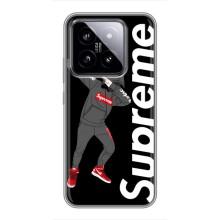 Чеохол для Xiaomi 14 з картинкою Supreme (AlphaPrint)