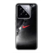 Чехол для Xiaomi 14 - с принтом Найк (AlphaPrint) (Найк красный)