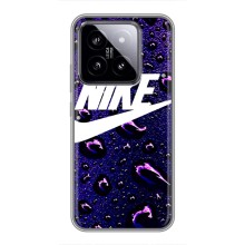 Чехол для Xiaomi 14 - с принтом Найк (AlphaPrint) (Найк принт)
