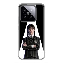 Чехлы Венсдей на Xiaomi 14 Уэнсдей (AlphaPrint) (W-Wednesday)