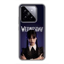 Чехлы Венсдей на Xiaomi 14 Уэнсдей (AlphaPrint) (Wednesday)
