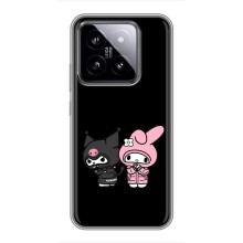 Чехол с кроликом Куроми на Xiaomi 14 (Куроми и Мелоди)