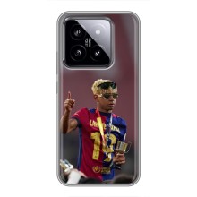 Чехол с футболистом Ламин Ямаль Xiaomi 14