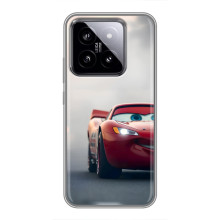 Силіконовий чохол Маквін для Xiaomi 14 – Маквін на трасі