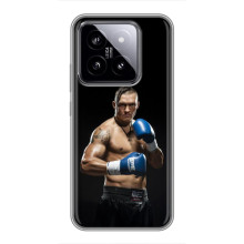 Чехол с картинкой Александр Усик для Xiaomi 14 – Боксер Усик