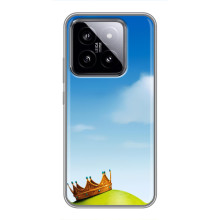 Чехол с мультфильмом Шрек на Xiaomi 14 – Голова Шрека